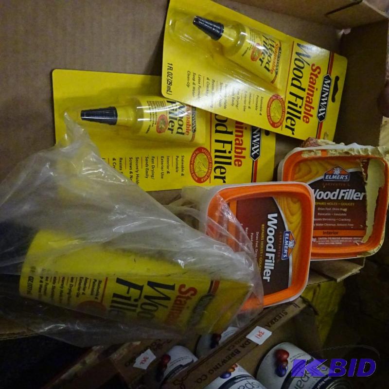 lot 343 image: New Lot 5 pcs incl 2 Elmers Interior Wood Fil...