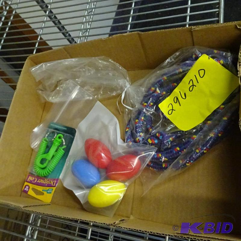 lot 48 image: NEW Kids Lot incl. Jump Rope, 4 packs Silly P...