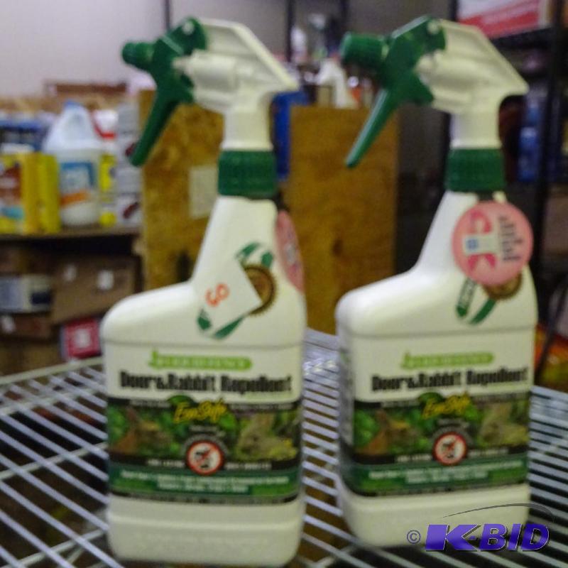 lot 60 image: NEW Qty 2 Bottles Liquid Fence Deear and Rabb...