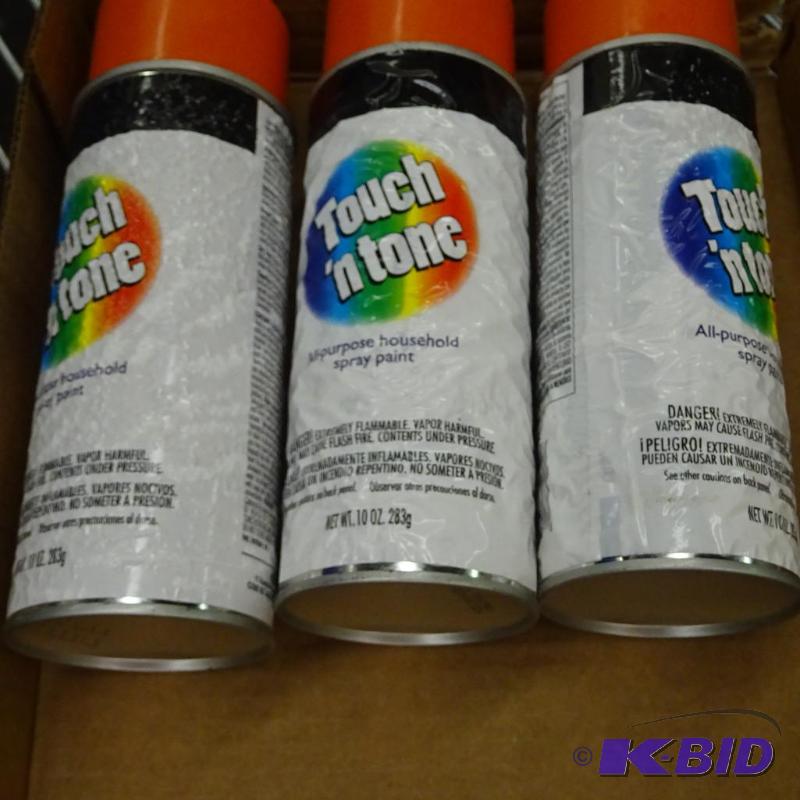 lot 81 image: NEW Qty 3 Touch n Tone All Purpose Spray Pai...