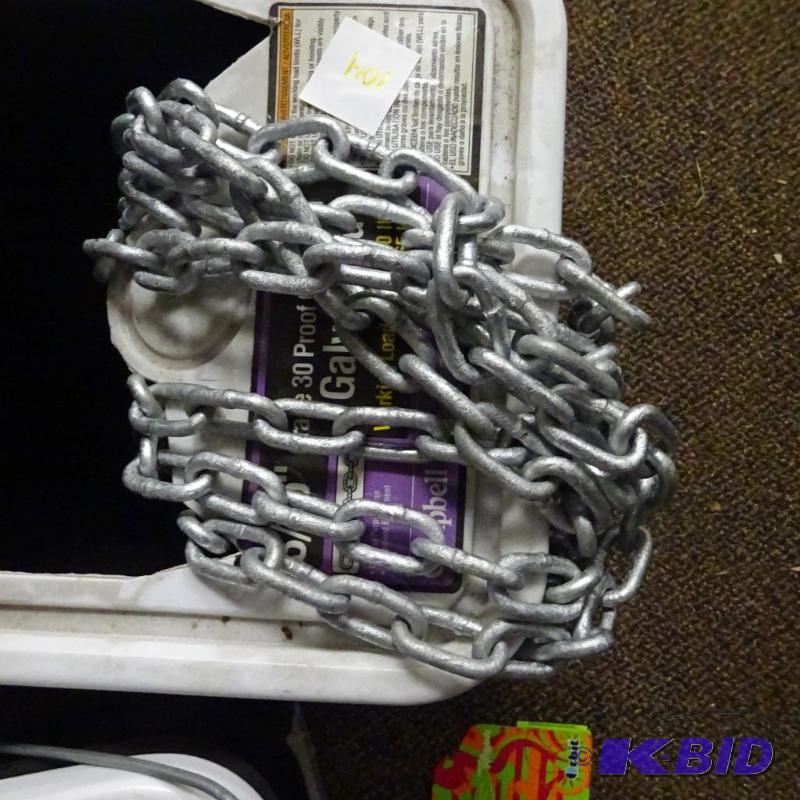 lot 104 image: NEW Approx 25 ft Campbell Brand 3  16 in Gra...