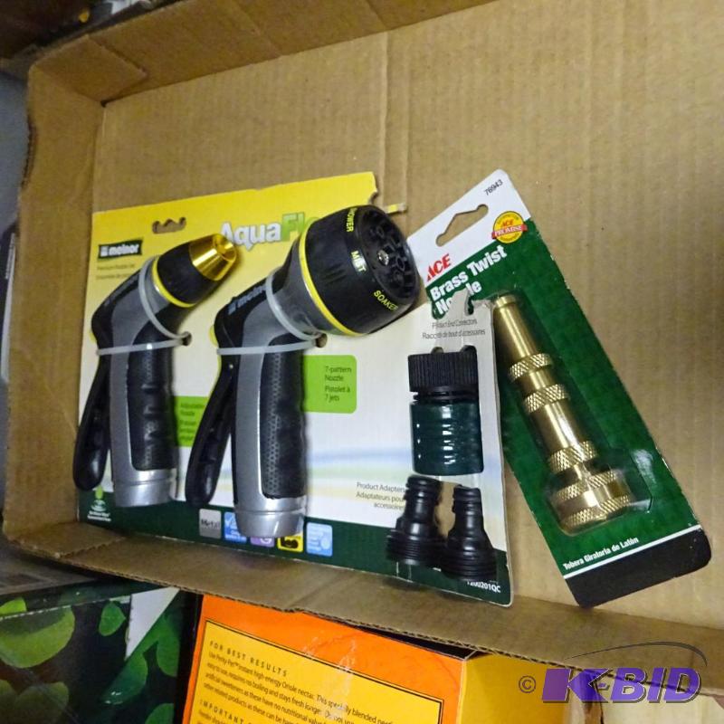 lot 165 image: Qty 3 NEW Garden hose Spray Noxxles...