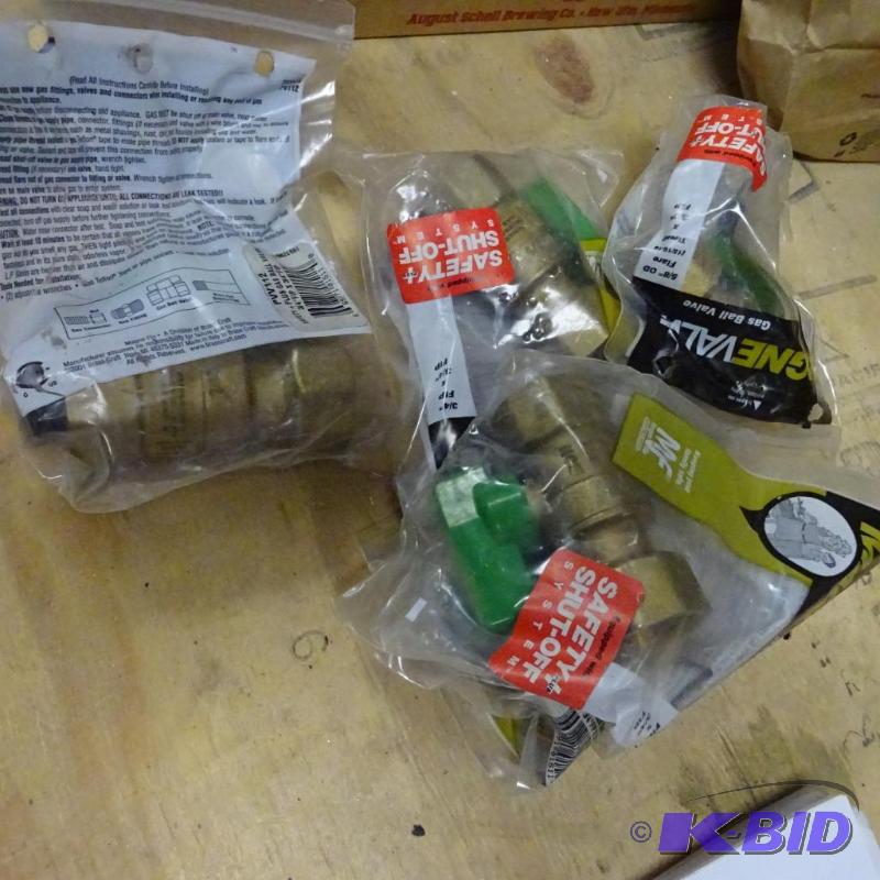 lot 202 image: Qty 5 NEW MagneValve Gas Ball Valve 3  4 in ...