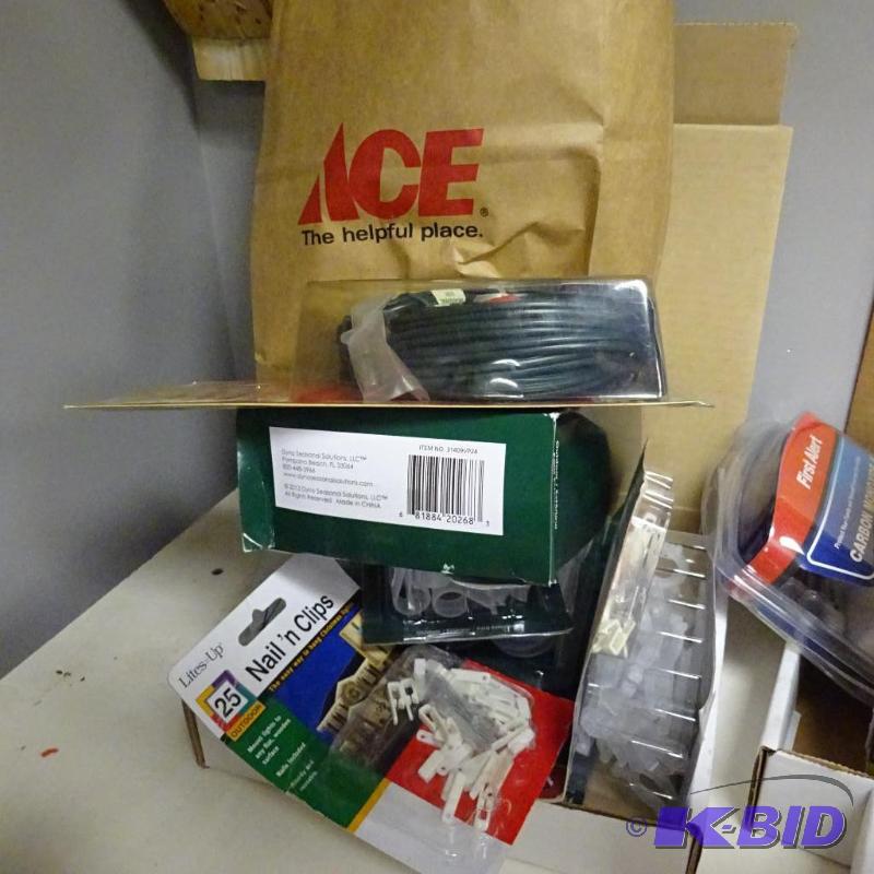 lot 215 image: New large lot of christmas light siding clips...