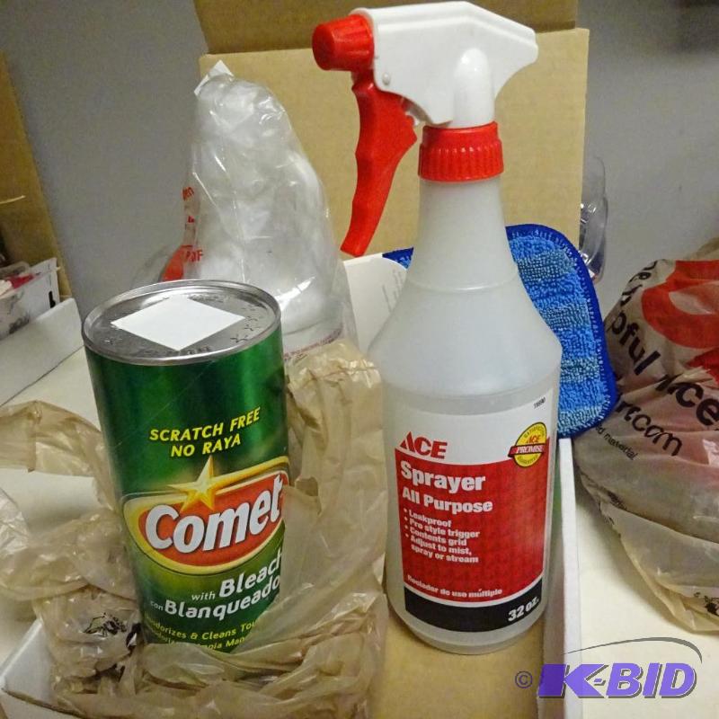 lot 216 image: New large cleaning lot Pro drain cleaneropen...