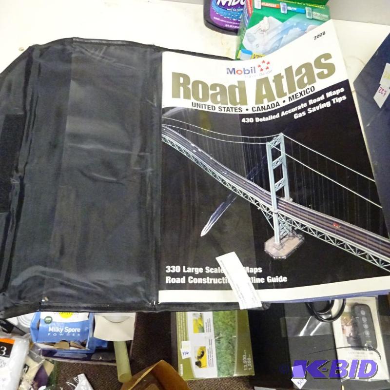 lot 228 image: New Mobile Travel Guide Road Atlas US, Canada...