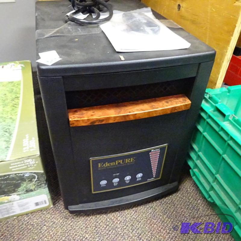 lot 233 image: Used Eden Pure Gen3 Model 1000 quartz infrare...