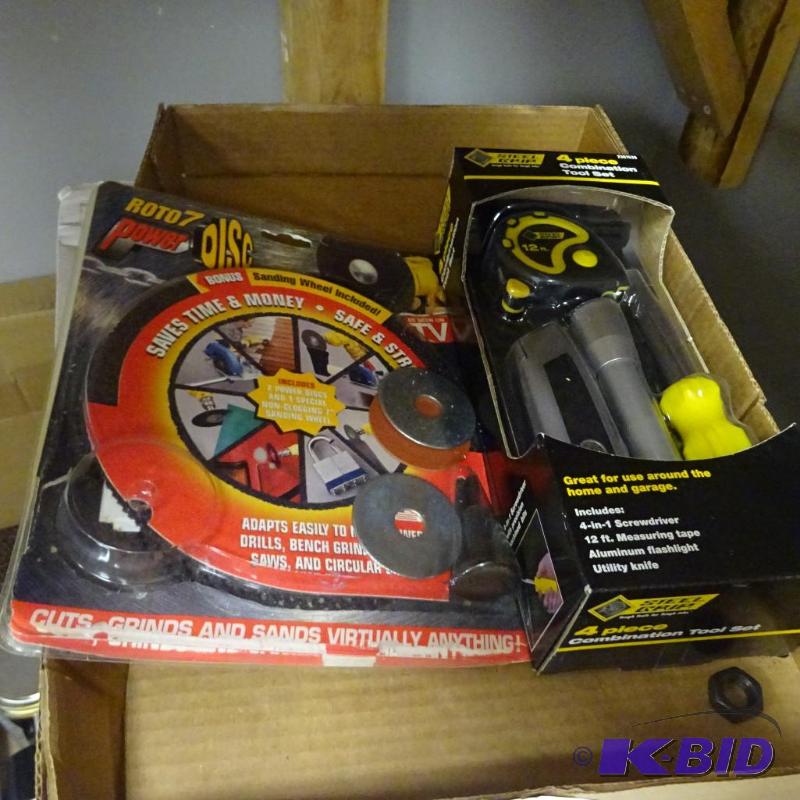 lot 243 image: 2 pc Tool Lot New incl Steel Grip 4 pc combo ...