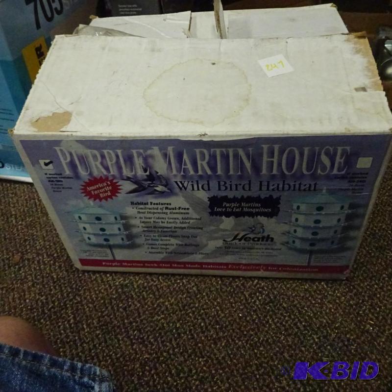 lot 247 image: NEW Heath Outdoor Products AH-18D 18 room Pur...