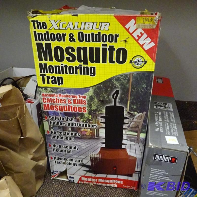 lot 251 image: NEW Xcalibur Indoor and Outdoor Mosquito Moni...