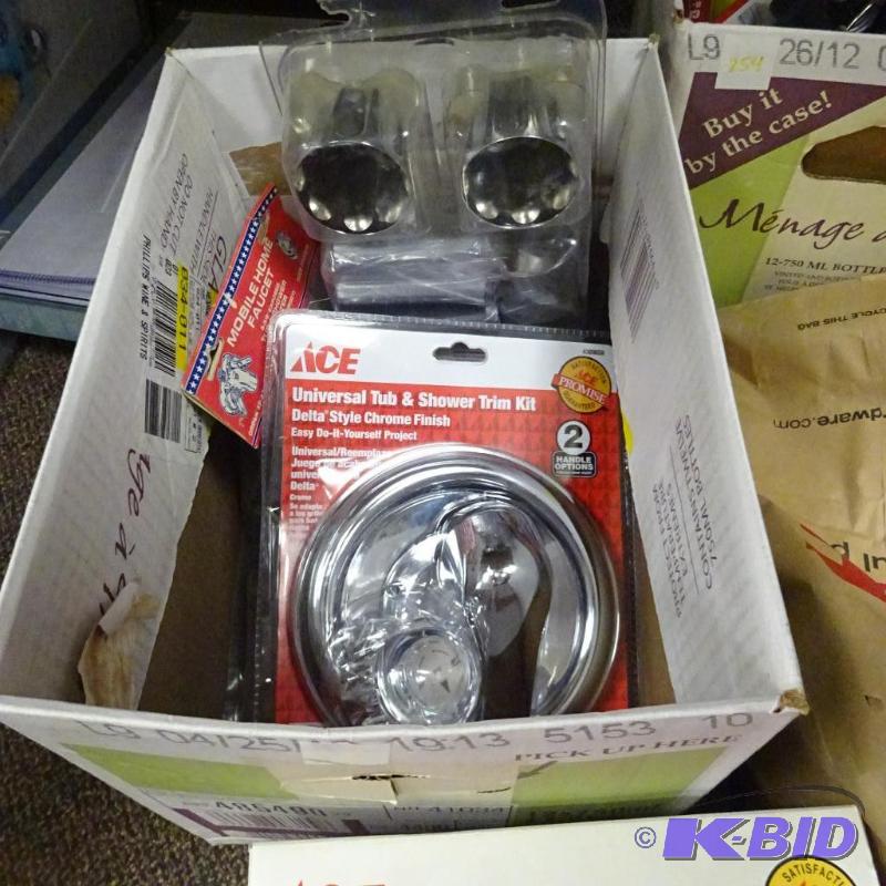 lot 257 image: NEW 5 Pc Plumbing Lot incl Qty 3 Mobile Home ...