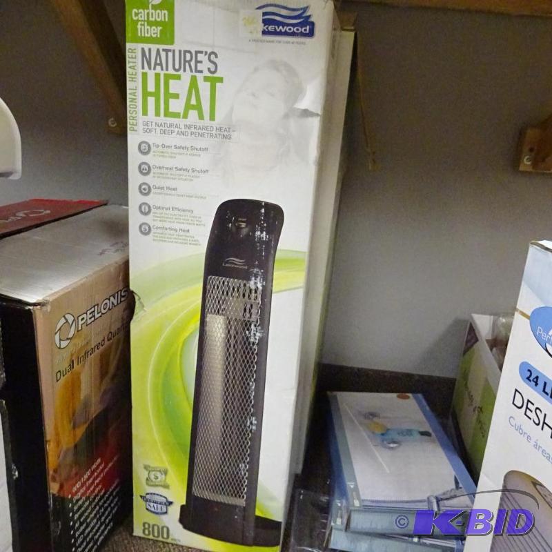 lot 260 image: Qty 2 Lakewood Natures Heat Personal Heater....