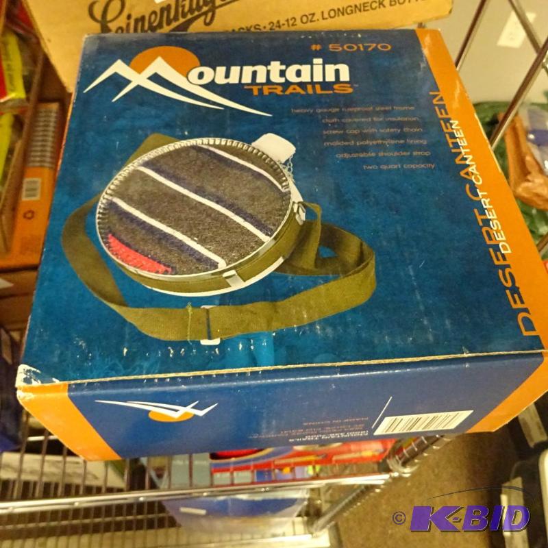 lot 69 image: NEW in box Mountain Trails Desert Canteen Mod...