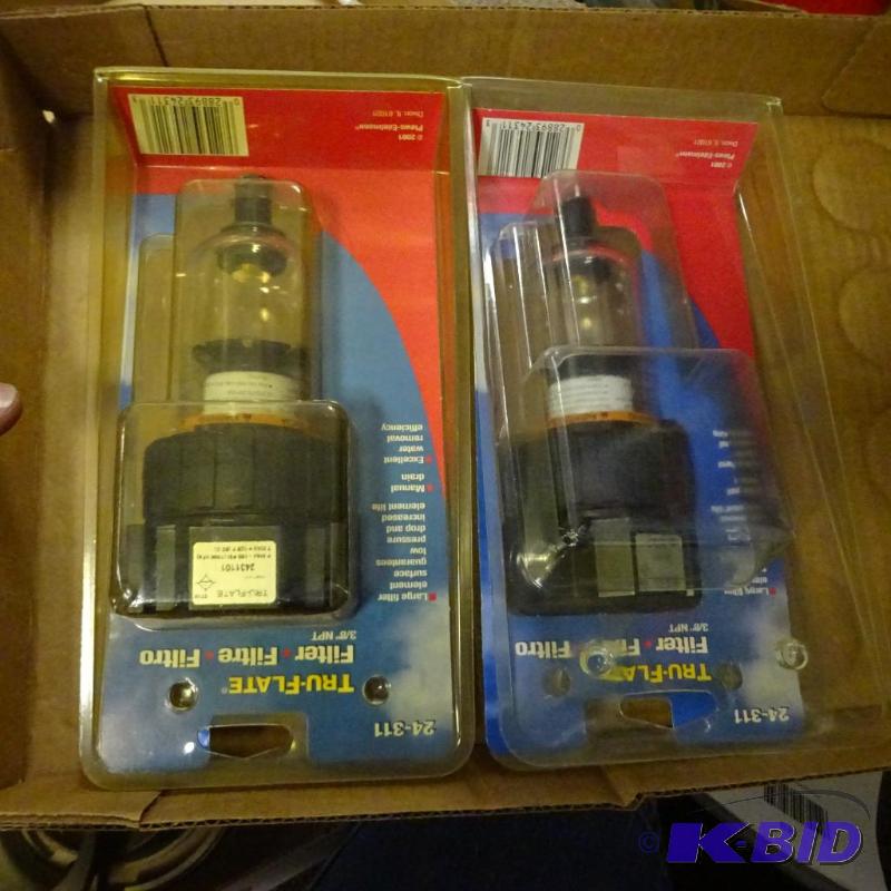 lot 88 image: Qty 2 NEW Tru-Flate Air Filter for Pneumatic ...