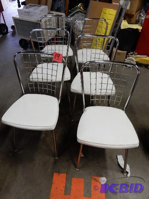 6 MID MOD Kitchen Chairs