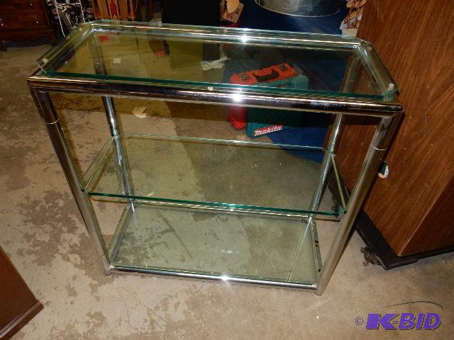 Glass Side table