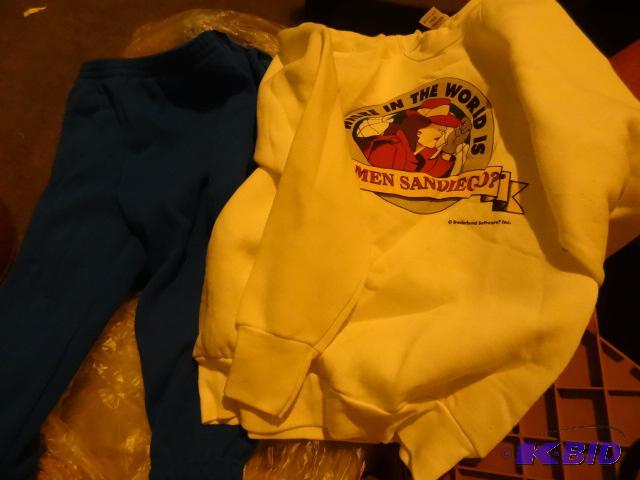 Bin of misc kids sweatshirts. New...