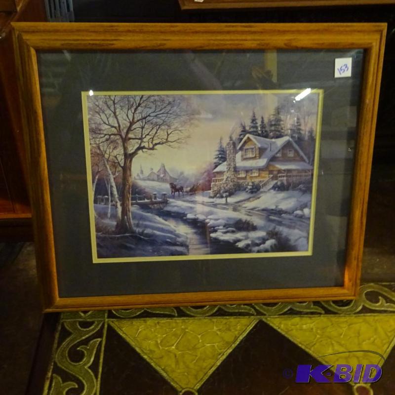 Framed print 25 x 21...