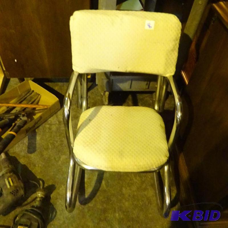 Childrens metal frame rocking chair...