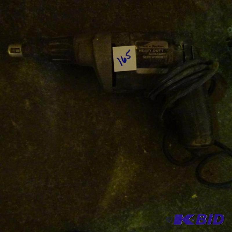 Black and Decker screw gun...