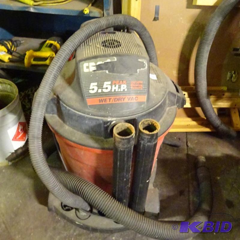 Craftsman 5.5 HP wet dry vac...