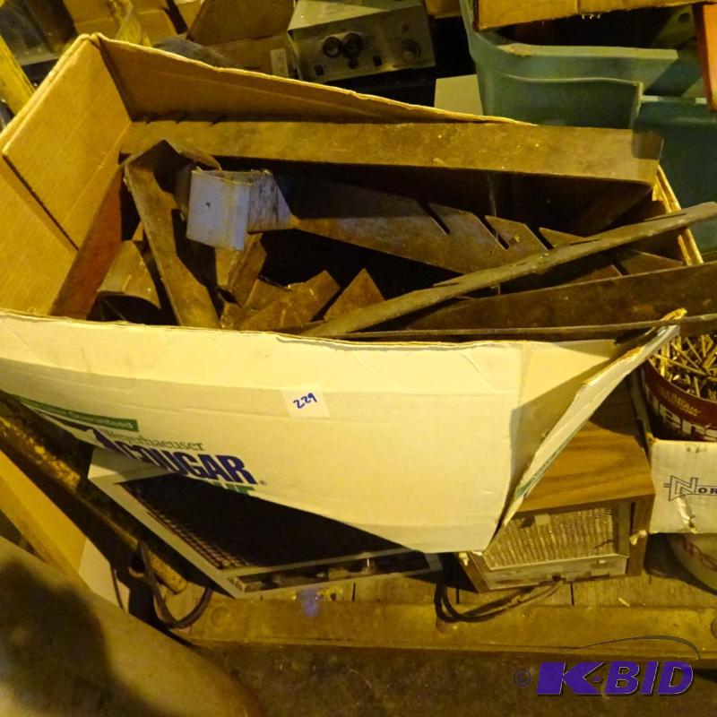 Box of roof jacks...