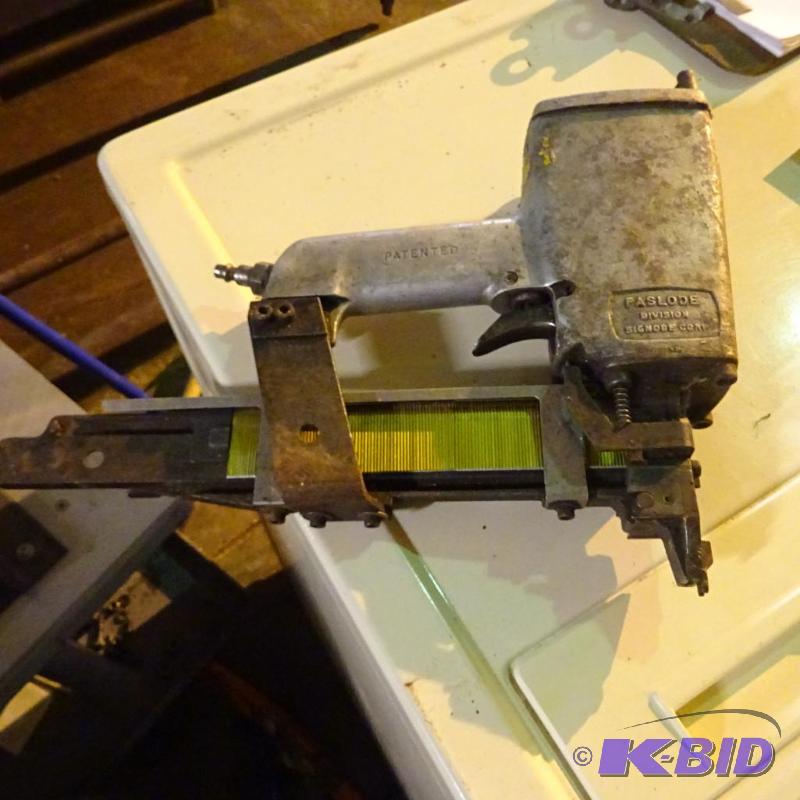 Paslode air stapler...
