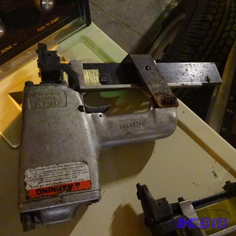 Paslode air stapler...