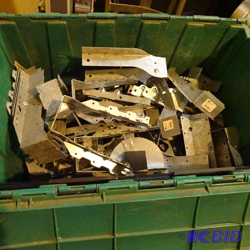 Bin full of joist hangers...
