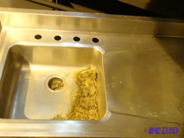 Stainless sink. 25 x 48...