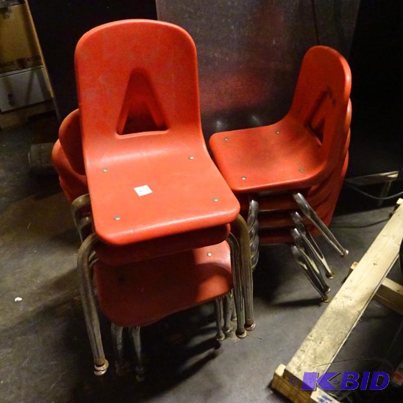 10 kids tack chairs...
