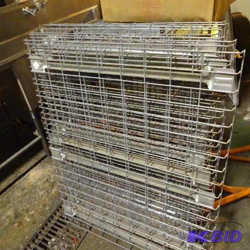 8 pallet rack grates. 37 x 46...