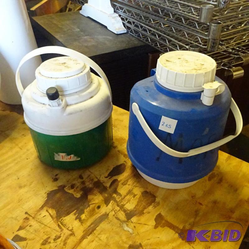 2 water coolers...
