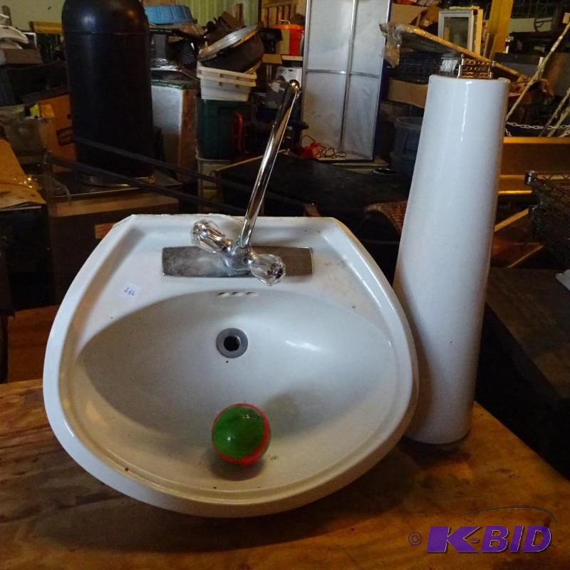 Kohler pedestal sink...