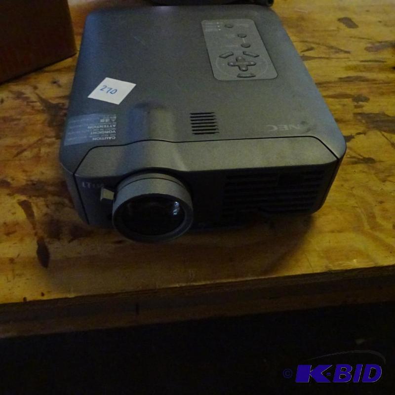 NEC LT1598 projector. No power supply...