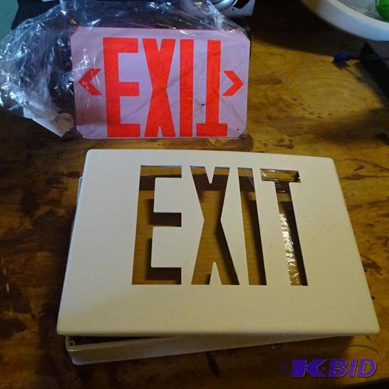 Presco lite exit sign....