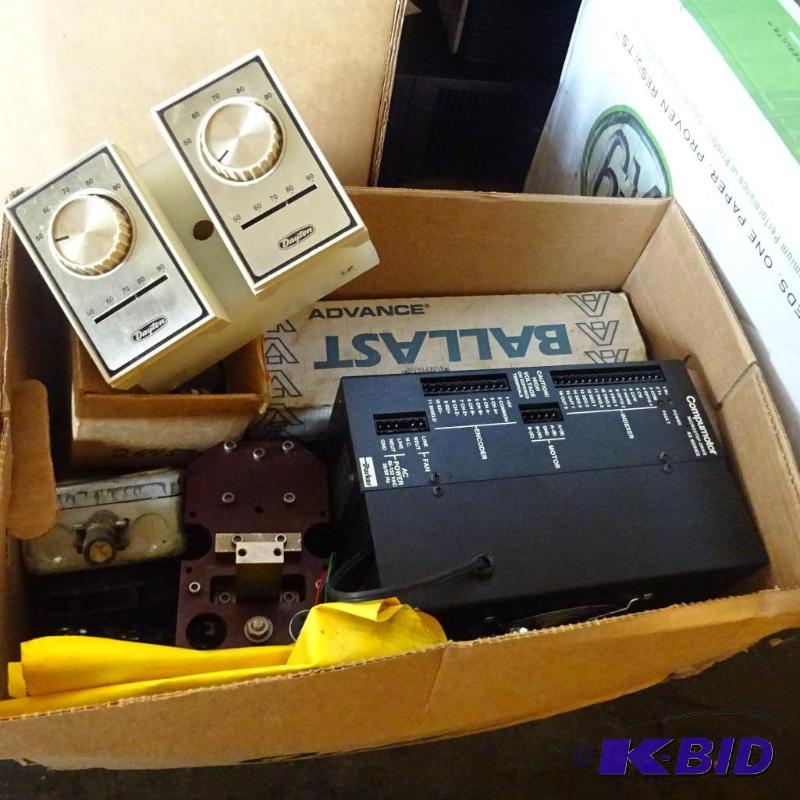Box of misc electrical and electronics....
