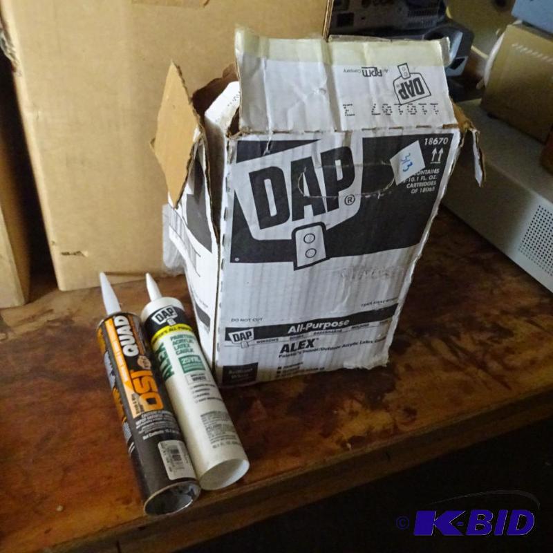 Sealant and caulking. Qty 11...