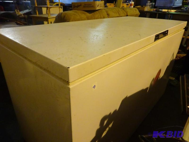 Kenmore chest freezer. Worked when removed. N...