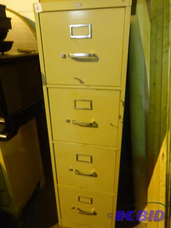 15&quot metal 4 drawer file cabinet...