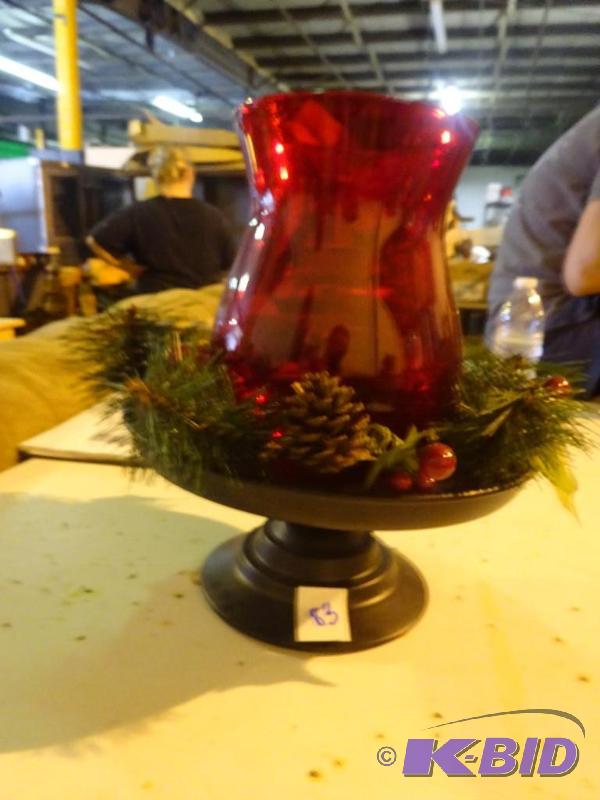 Christmas candle holder...