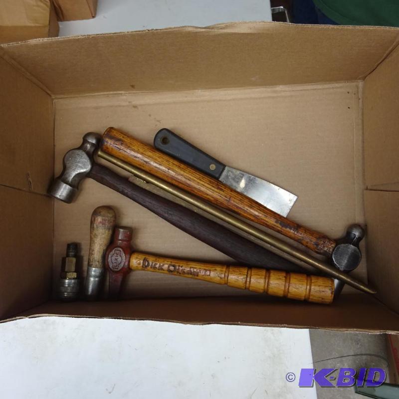 lot 108 image: Hammers, Brass Drifts...