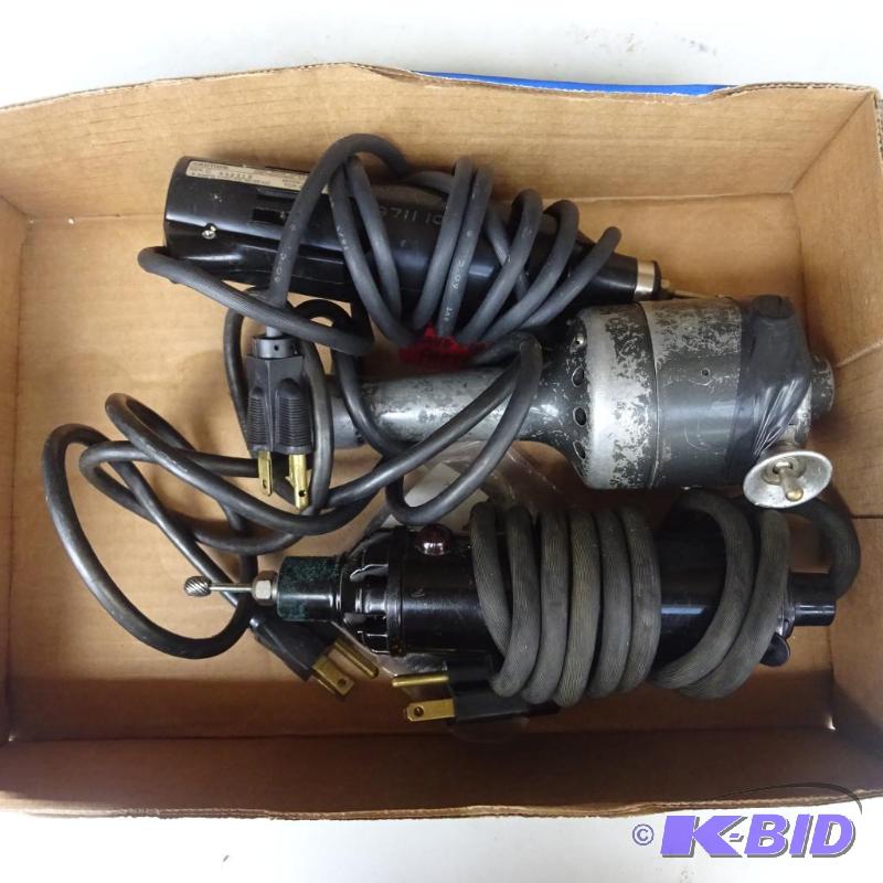 lot 114 image: Electric Rotary Tool Grinders...