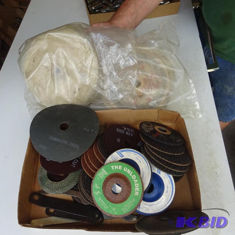 lot 116 image: Misc. Grinding, Sanding and Cut Off Wheels...