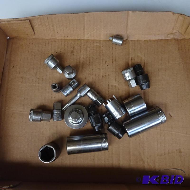 lot 129 image: Misc. Snap On Specialty Sockets...