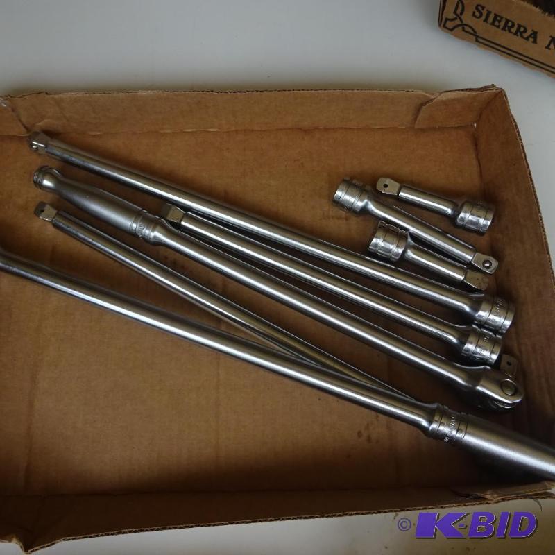 lot 134 image: Snap On 12 Breakers and Extensions...