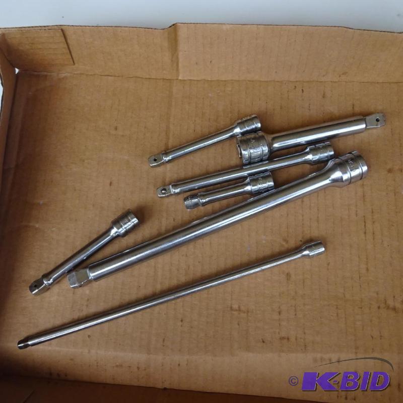 lot 146 image: 12 and 38 Snap On Wobble Extensions...