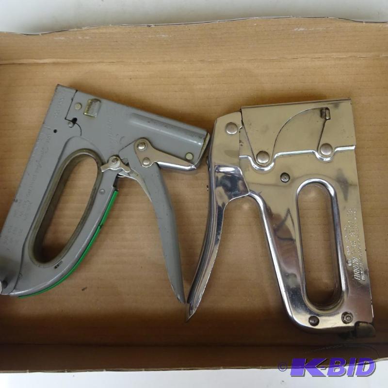 lot 165 image: 2 Hand Staplers...