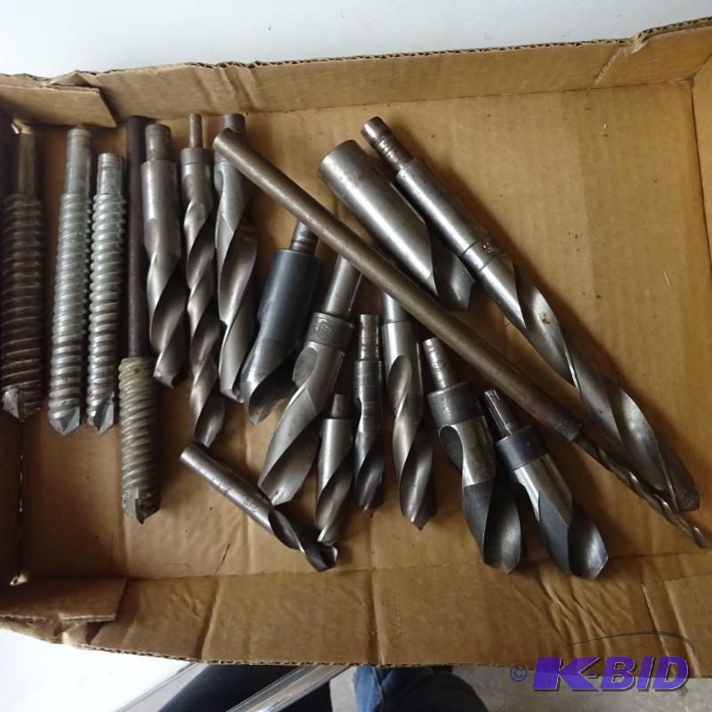 lot 167 image: Misc. Large Drill Bits...