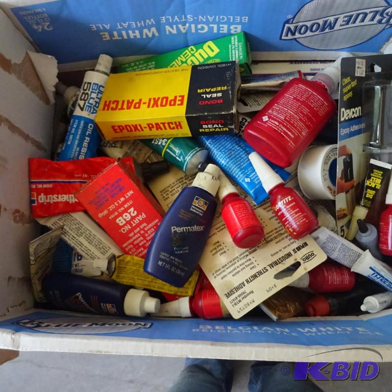 lot 188 image: Misc. Adhesives...